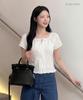 ROEM Frill Hem Blouse Rmblg37R13