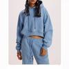 Fall and Winter Women's Hooded Long Sleeve Tops Sweatshirt Long Pant Suit