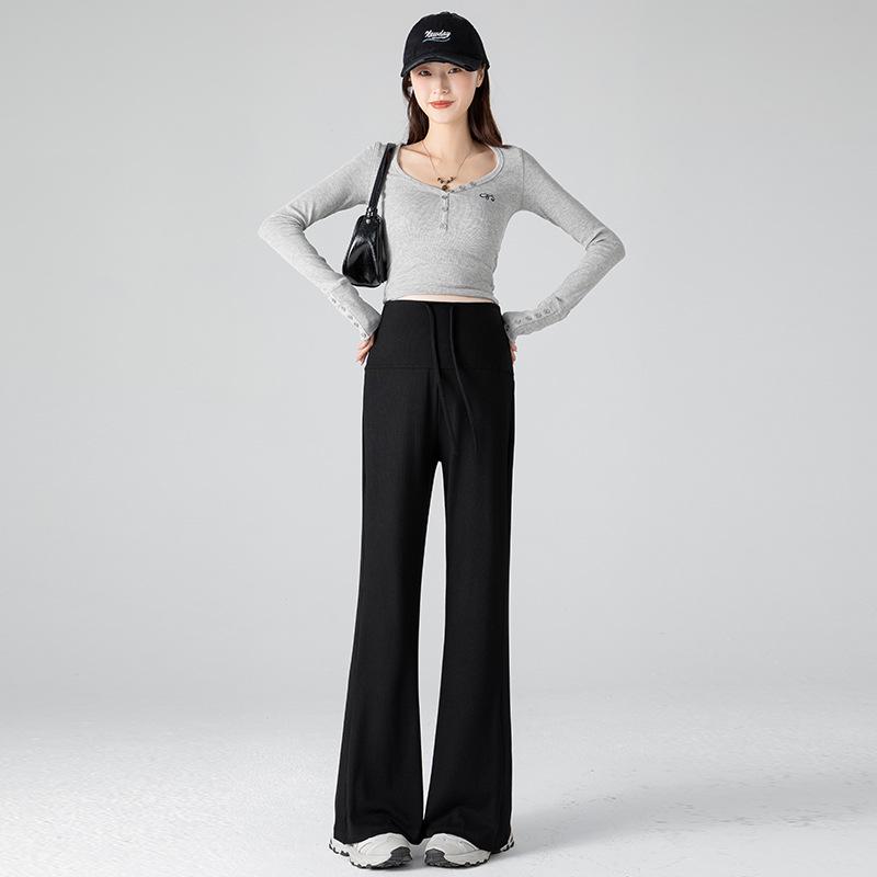 2026 Versatile Petite Maternity Micro Flare Pants for Spring & Summer Large