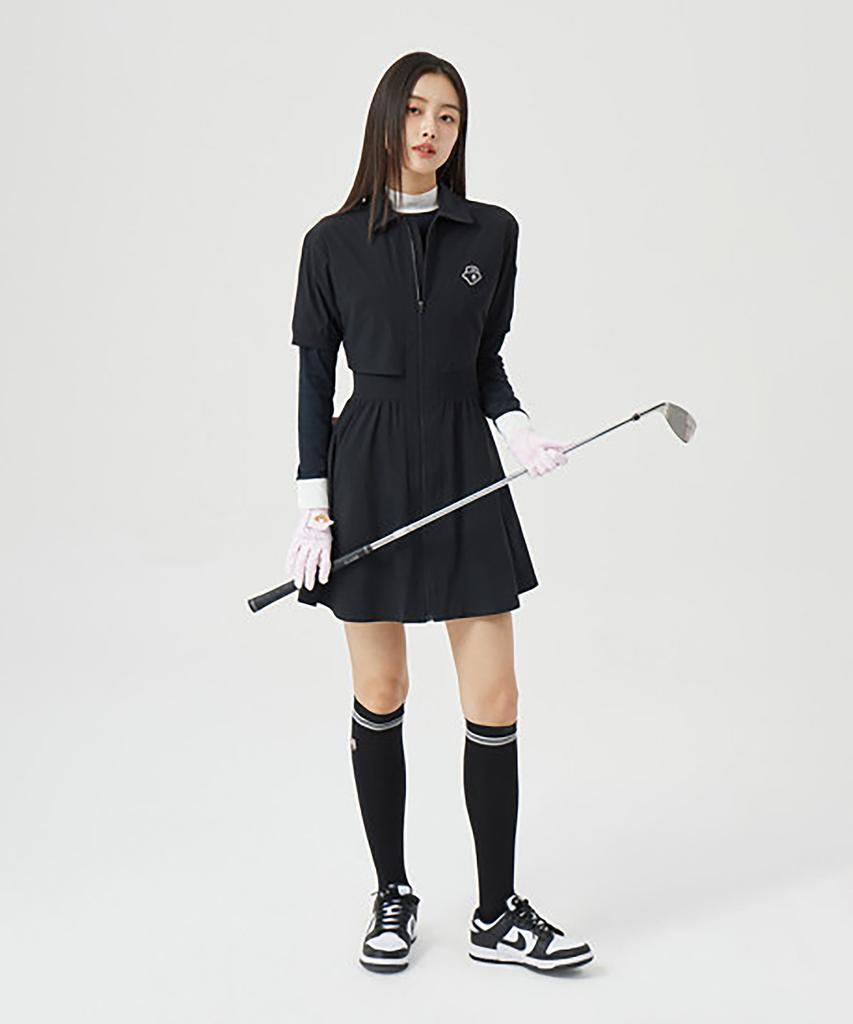 Goldeunbeeo (W) Full-Zip Collar Dress G5Uam26221Bkx