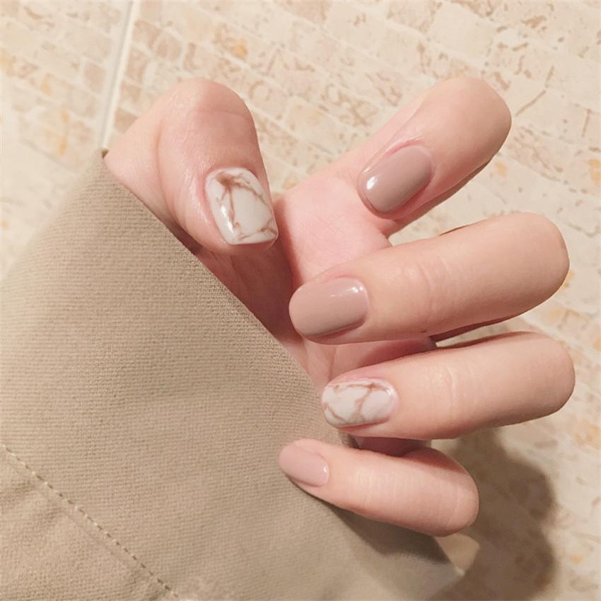 24Pcs Red Sweetheart White Checkerboard Press On Nails Removable Fake Nail Tips Art Acrylic Manicure