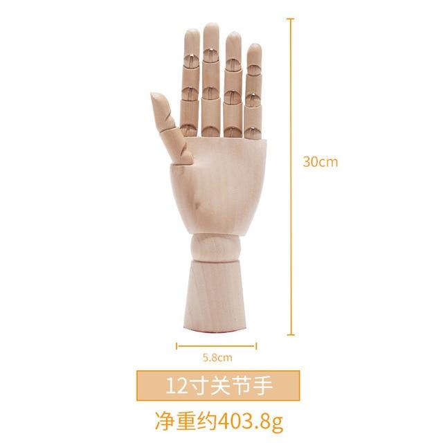 High-joint Man Model Decoration Art Wooden Man Movable Joint Hand Wooden Man Decoration Wooden Joint Man Decoration Home Decor