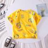 Boys' Short Sleeved Summer Clothes Baby's T-shirt Thin Design Boys' and Girls' Baby Tops for Summer