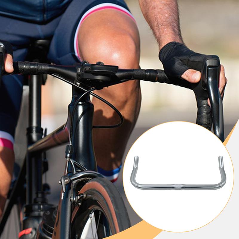Aluminum Alloy Road Bike Handlebar Mountain Bike Handlebar Bike Bullhorn Bar for Mountain Bikes Road Bikes City Bikes