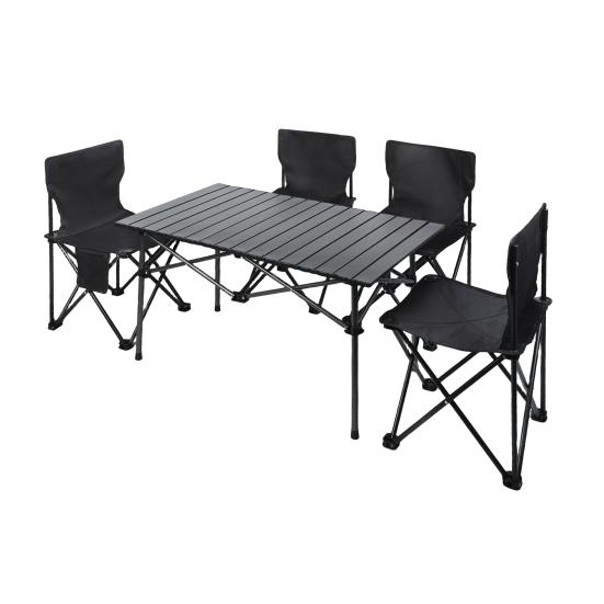 Picnic Table Stool Camping Chair Set