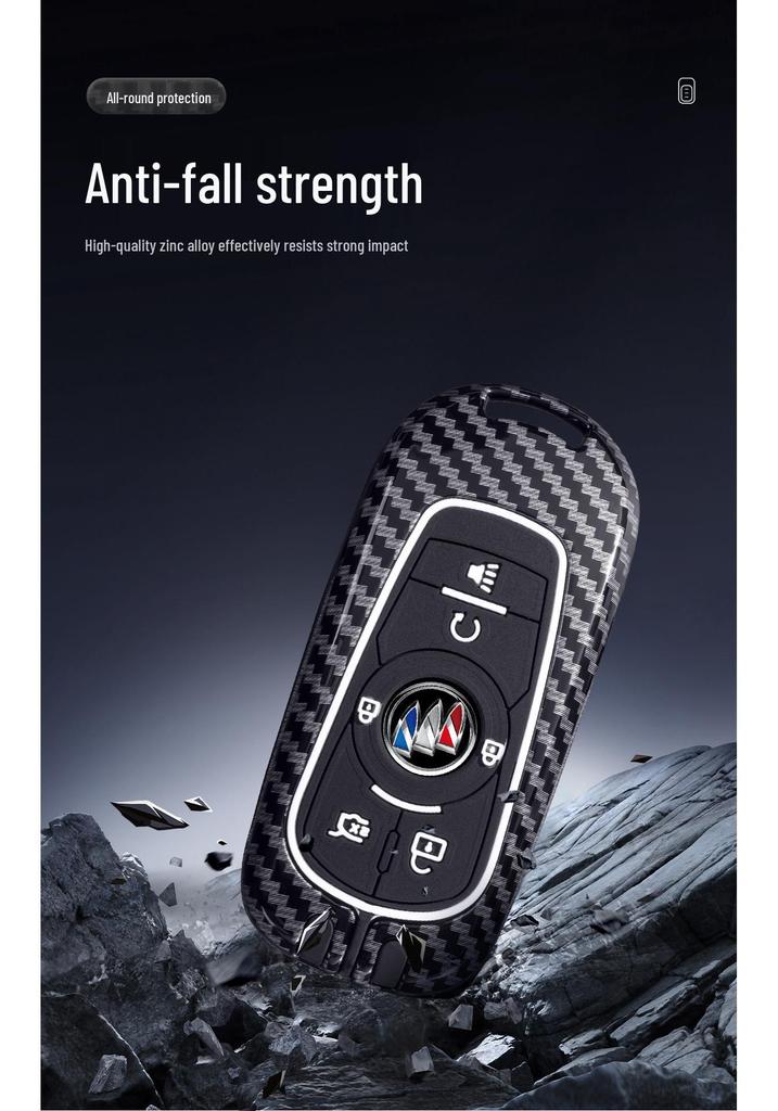 Compatible Key Fob Cover Buckle for Trumpchi GA6/GS3/GS4/GS5/GA4 Models (2014-2019)