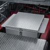 Truck Bed Tool Box, Heavy Duty Aluminum Tool Box with Diamond Plate, Storage Toolbox Chest Organizer Supports up to 100 kg, Ideal for Pickup, Truck