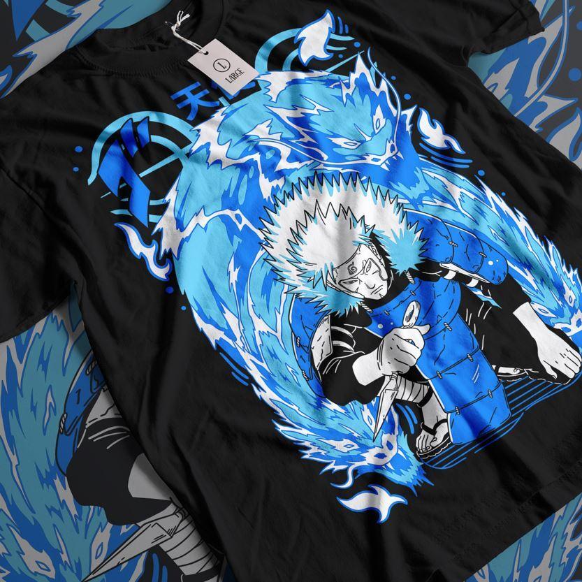 

Tobirama T-Shirt Naruto Jiraya Hinata Itachi Anime Horror Shirt All Size S