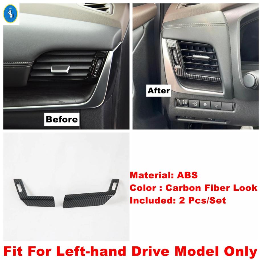 For Nissan X-Trail X Trail / Rogue T33  - 2025 Carbon Fiber Car Window Glass Lift / Gear Shift Box Cover Trim Accessories