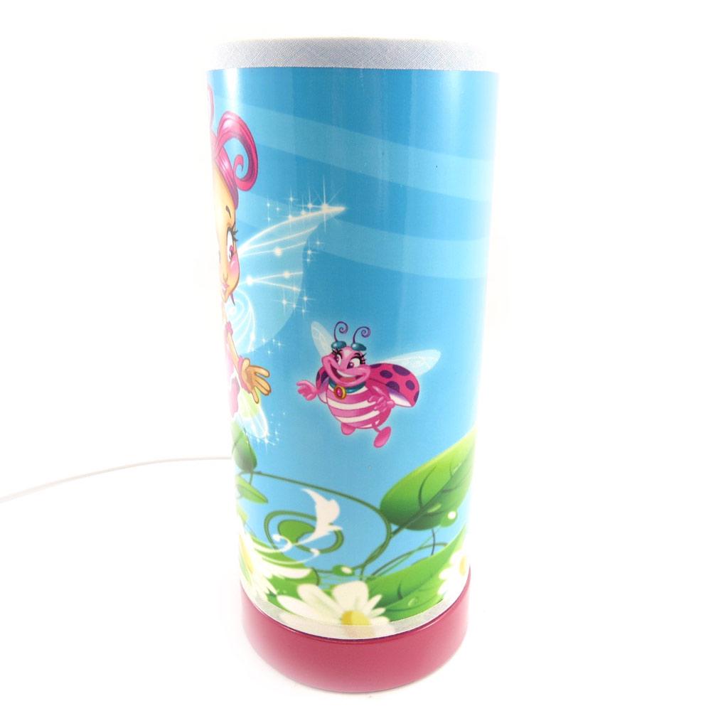 Les Trésors De Lily [K7847] - Zylinderlampe 'Fairy Dreams' rosa blau