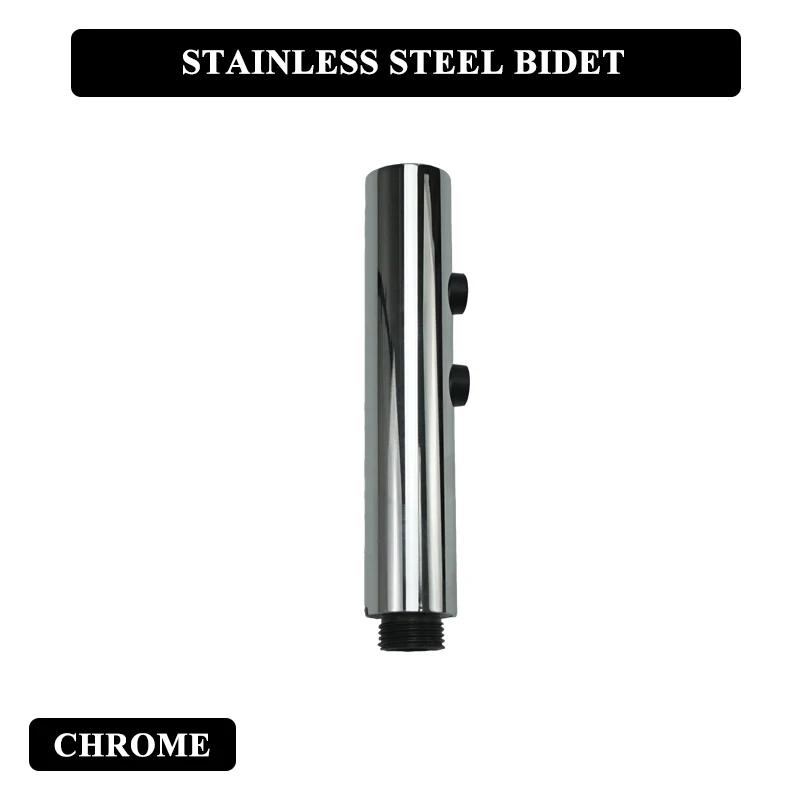 Handbrause Bidet Sprayer Set Hochdruck Dual-Modus Edelstahl Sprühpistole Dusche Selbstreinigend Badezimmerzubehör