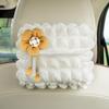 Puff Grid Car Seat Back Tissue Holder