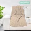 Verra Home Holly Cotton TV Blanket 150X200CM Beige