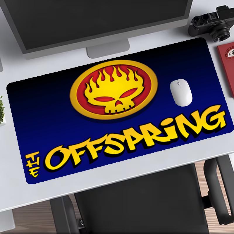 Offspring Band Extended Gaming Mouse Pad with Stitched Edges NonSlip Rubber Base Waterproof Desk Mat for Computer Laptop Office Gaming