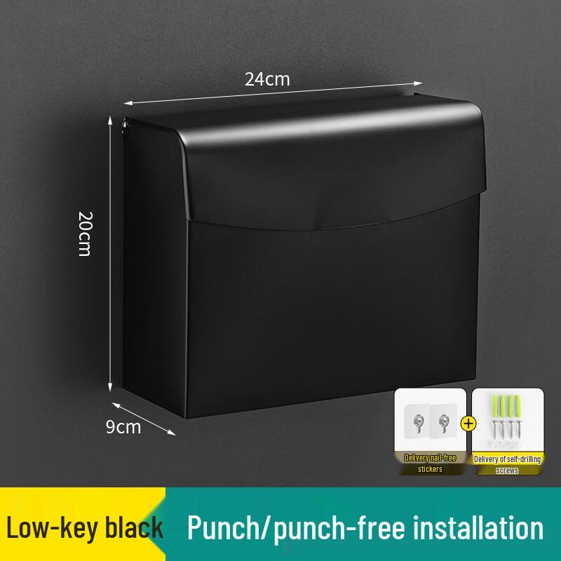 Stainless Steel Wall-Mounted Toilet Paper Dispenser