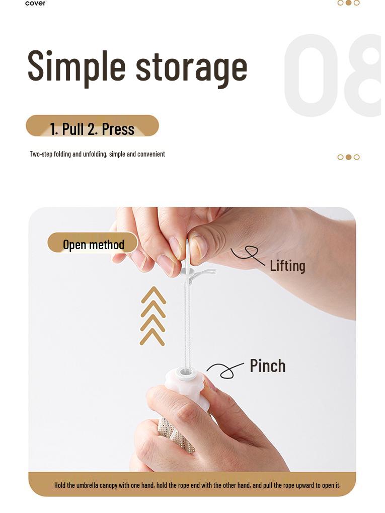 Foldable Antibacterial Dustproof Fly Net Food Cover
