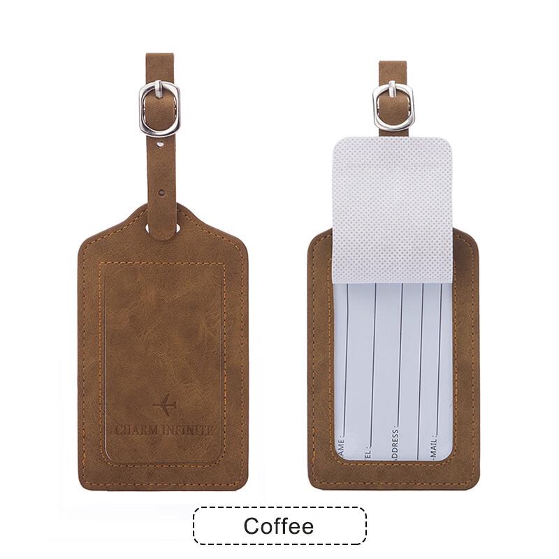 

MDNG PU Travel Luggage Tag & Card Holder