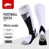 Cross-Border Knee-High Compression Sports Socks - Thickened, Sweat-Wicking, Breathable for Marathon & Football.