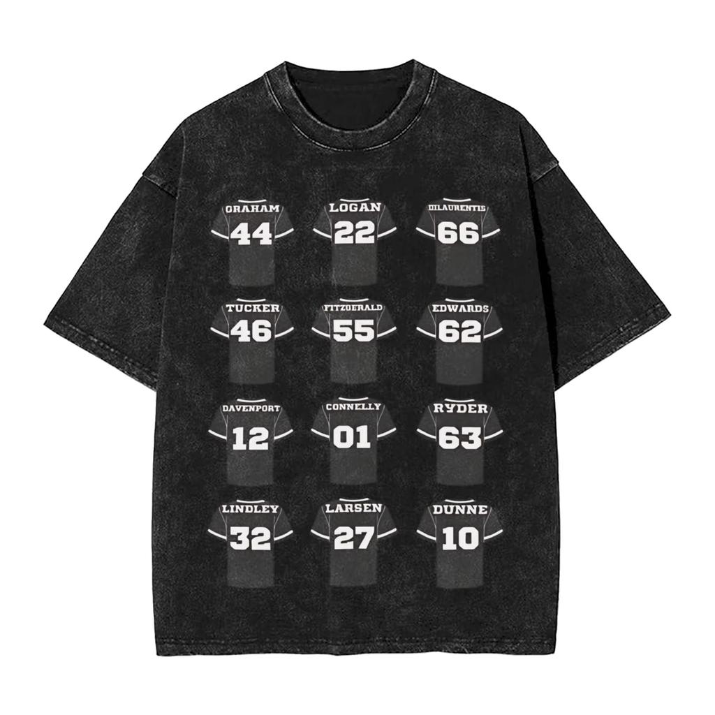Graphic Printed Off Campus Stephen Kalyn Briar Graham 44 Washed Shirts Merch Harajuku T-Shirts  Men Women Vintage Top Short Sleeve Casual Clothing