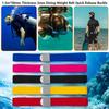 Boucle à dégagement rapide réglable 1,5 m x 50 mm Ceinture de plongée et de snorkeling