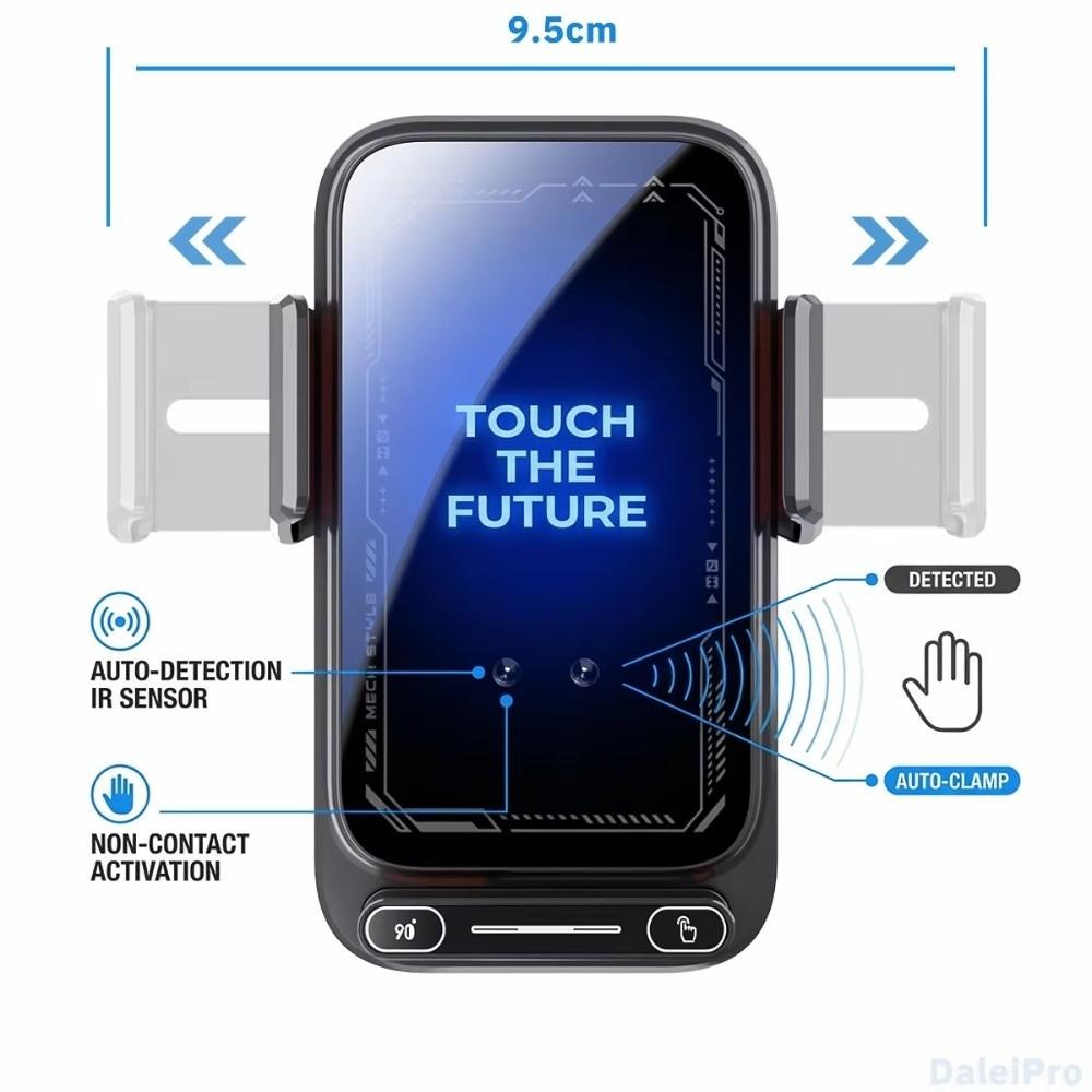 Wireless Charger Car Phone Charger Auto Sensing Mobile Phone Holder Charger  Mobile Phone
