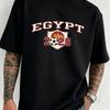 European Size Egypt 2026 Football Pattern Print, FIFA Officially Licensed,  Men'S T-Shirt, Soft And Comfortable Short Sleeve Top for Summer