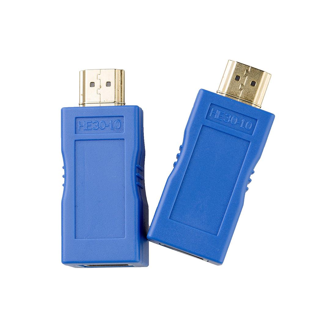HDMI Extender Over Cat6 RJ45 Network LAN Cable 30M 1080P Video Audio Adapter