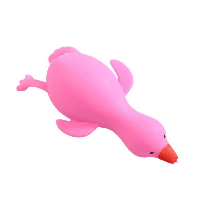 

Забавный TPR милый мультфильм утка снятие стресса сжимаемый мячик игрушка-антистресс для детей и взрослых, подарки розовый