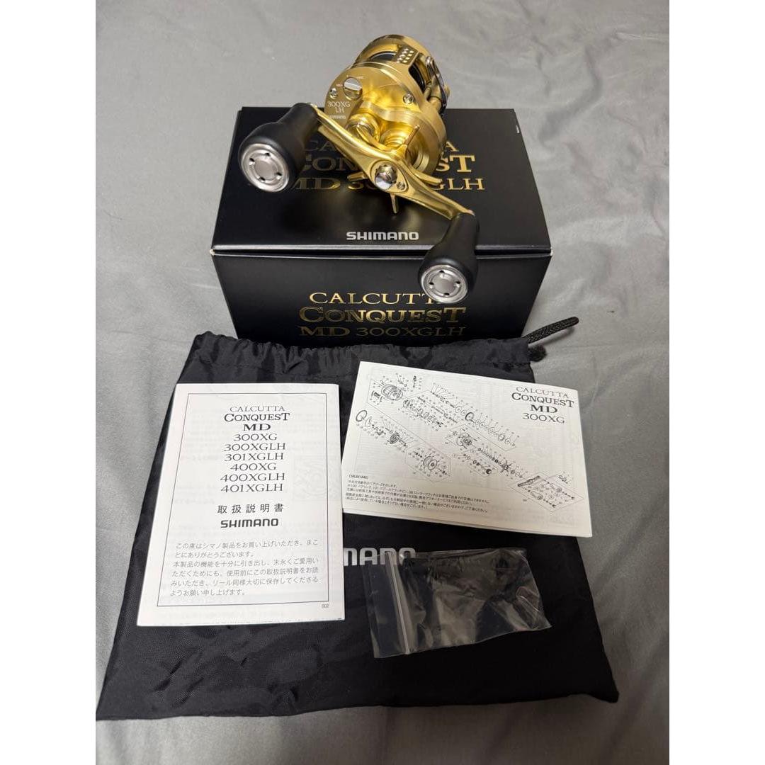 Used SHIMANO CALCUTTA CONQUEST MD 300XGLH