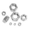 Complete Set of 304 Stainless Steel Hex Bolts, Nuts, and Spring Washers in Sizes M2.5 to M64