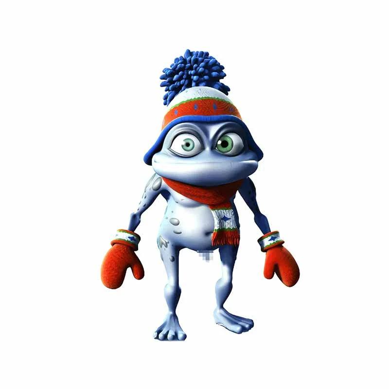 Funny Beautiful Anime Crazy Frog Car Sticker Waterproof Cover Scratch Funny Sticker Window Motorcycle Fine Decal Decor PVC