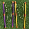 1Set Double Pole Bubble Rope Color Giant Bubble Circle Blowing Bubble Tool