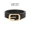 Fashion Versatile Women's Belt Pin Buckle Simple Belt Women's Premium Decorative Belt