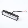 1Pc 12V 18W 6000K Bright Work Light Car Led Light Bar Ip67 Waterproof Flood Spot White Off Road Head Light Driving Lamp