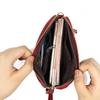 Genuine Leather Women's Korean Style Shoulder Bag - Large Capacity Crossbody with Zipper and Simple Stitching