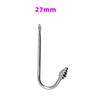 Hook Threaded In Metal Back Court Anal Plug Dilator Adult Toys Male and Female Masturbation Anal Plug Stimulus G-spot Sex Toys