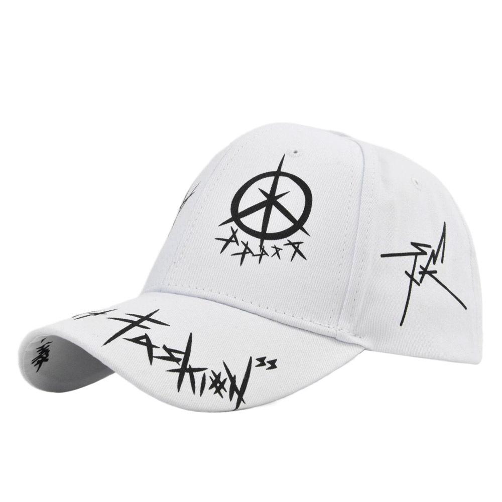 Cap Trendy Baseball Unisex Embroidered With Wide Brim And Adjustable Size Cap