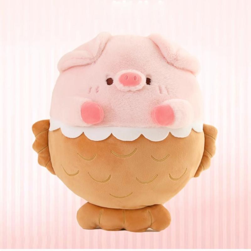 Plush Toy Fish Snapper Doll Pig Sleep Companion Animal Stuffed Birthday Gift