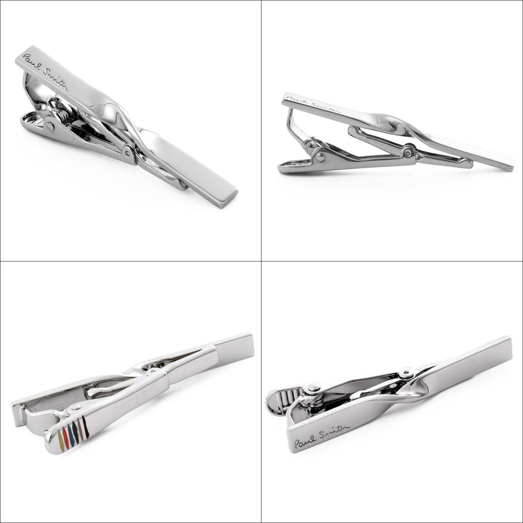 Paul Smith Tie Bar with Storage Box and Care Cloth [Paul Smith][Gift Wrapping] Men's (Silver) [Used]