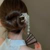 Tassels Chinese Style Hair Stick Flower Cute Hairpin Cute Pearl Hair Claw  Daily