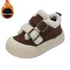 Lambswool Kids' Dopamine Cotton Shoes 2025: Winter Velvet-Lined, Anti-Kick, Warm Fur for Boys & Girls