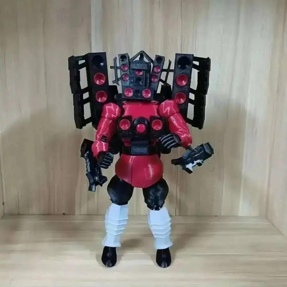 Skibidi Toilet Action Figure Toy Dummy 13 Skibidi Toilet Articulated Figure G Man TV Man Woman Speakerman Tvman Gman Figurine