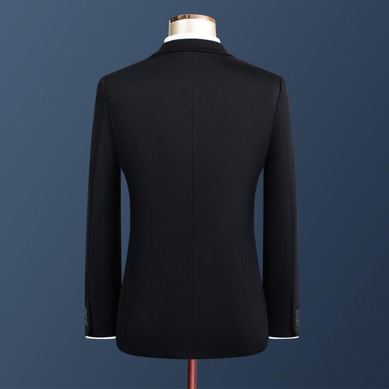 Men's Autumn/Winter Wool Blend 3-Piece Suit