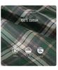Men's Plaid Casual Long Sleeve Shirt - Versatile and Stylish for Spring and Autumn (Style 6120).