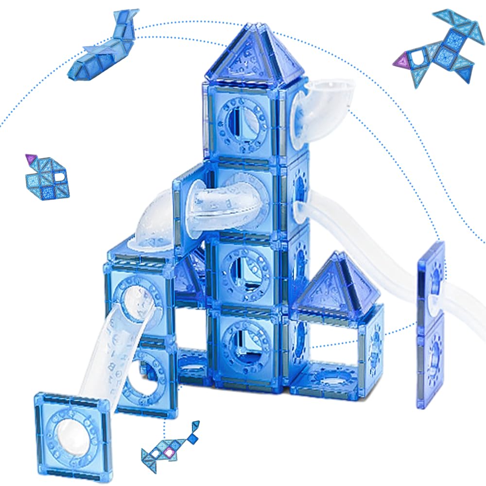 

Magnetic Blocks 65PCS, Educational Building Blocks, STEM Toys for Kids, Creative Indoor Play Gift синий