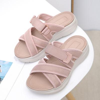 Women Slippers Summer Outside New Sandals Women's Lightweight Sports Style Comfortable Platform Slippers Large Size Sandales