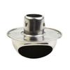 New Useful Air Vent Grille Round Vent Outlet Stainless Steel Exhaust Fans Practical Silver Bull Nose Wall Vent