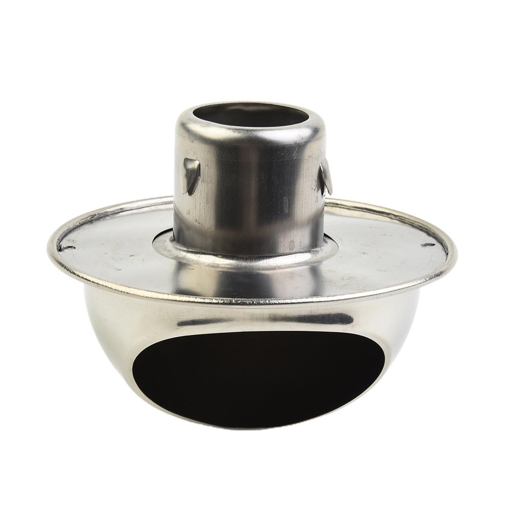 New Useful Air Vent Grille Round Vent Outlet Stainless Steel Exhaust Fans Practical Silver Bull Nose Wall Vent