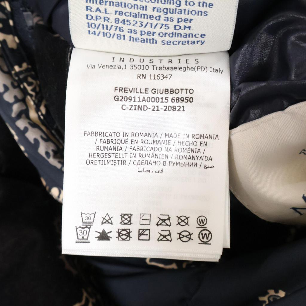 MONCLER FREVILLE Paisley reversible down jacket Jacket 1 NavyUsed