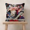 Anime DDandadan Characters Pillow Gift Home Office Decoration Bedroom Sofa Car Cushion Cover Case 45x45